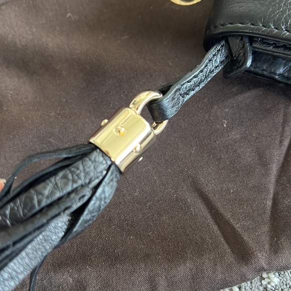 Gucci Soho clutch black with tassel - Picture 3 of 9